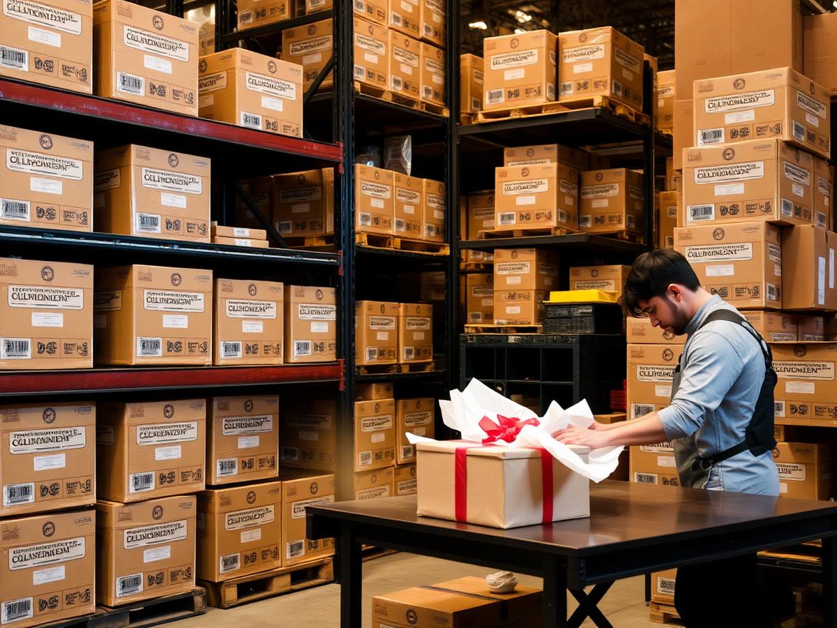 Blue Sky warehouse and kitting operations